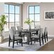 Canal Black 78" Rectangular Dining Table