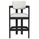 Canal White Upholstered Bar Stool Set of 2