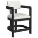 Canal White Upholstered Counter Height Stool Set of 2