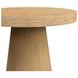 Canal Natural Round End Table