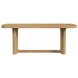 Canal Natural 78" Rectangular Dining Table
