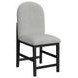 Canal Gray Upholstered Round Counter Height Stool Set of 2