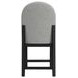 Canal Gray Upholstered Round Counter Height Stool Set of 2