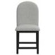 Canal Gray Upholstered Round Counter Height Stool Set of 2