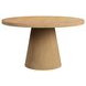 Canal Natural 52" Round Dining Table