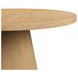 Canal Natural 52" Round Dining Table