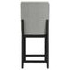 Canal Gray Upholstered Bar Stool Set of 2