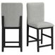 Canal Gray Upholstered Bar Stool Set of 2