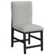 Canal Gray Upholstered Square Counter Height Stool Set of 2