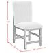 Canal Gray Upholstered Square Counter Height Stool Set of 2