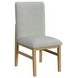 Canal Gray Upholstered Dining Side Chair Set of 2