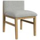 Canal Gray Upholstered Dining Side Chair Set of 2