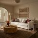 Portsmouth Beige Linen Crossweave Sofa