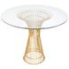 Powell Gold Leaf 42" Cocktail Table