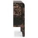 Iris Distressed Black 2 Drawer Nightstand