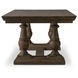 Everson Brown 110" Rectangular Dining Table