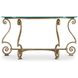 Solano Aged Bronze Console Table