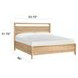 Somerset Butternut Queen Panel Bed