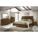 Ballard Walnut Brown California King Sleigh Bed