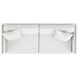 Cassat Channeled White Living Room Set