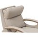 Pratt Gable Dove Leather Swivel Glider Power Recliner with Power Lumbar and USB Charging