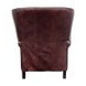 Presidential Wenlock Fudge Leather Push Thru The Arms Recliner with Nailhead Trim