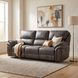 Proctor Gray Double Reclining Sofa