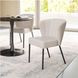 Aimee Beige Stackable Dining Chair Set of 2