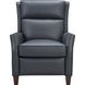Pryce Santa Fe Ocean Leather Push Thru The Arms Recliner