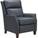 Pryce Santa Fe Ocean Leather Push Thru The Arms Recliner