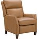Pryce Santa Fe Brandy Leather Power Recliner with Power Headrest and USB Charging