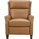 Pryce Santa Fe Brandy Leather Power Recliner with Power Headrest and USB Charging