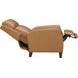 Pryce Santa Fe Brandy Leather Power Recliner with Power Headrest and USB Charging