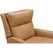 Pryce Santa Fe Brandy Leather Power Recliner with Power Headrest and USB Charging