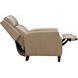 Pryce Cashmere Stone Leather Power Recliner with Power Headrest and USB Charging