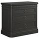 Atrium Black 3 Drawer Nightstand with USB Charging