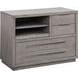 Pure Modern Soft Moonstone Functional File Cabinet