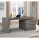 Pure Modern Soft Moonstone Executive Desk