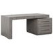 Pure Modern Soft Moonstone Executive Desk