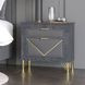 Symmetry Charcoal 2 Drawer Nightstand