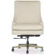 Paula Beige Leather Swivel Tilt Executive Chair