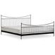 Monet Black Queen Metal Bed
