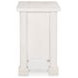 Clement Whitewashed 2 Drawer Nightstand