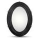 Antoni Black Oval Small Wall Mirror
