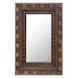 Holland Brown Rectangular Small Wall Mirror