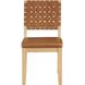 Reid Sand Vegan Leather Side Chair Set of 2