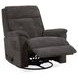 Sophisticated Steel Performance Fabric Swivel Gliding Recliner