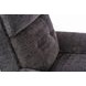 Sophisticated Steel Performance Fabric Swivel Gliding Recliner