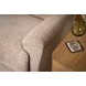 Sophisticated Oat Performance Fabric Swivel Gliding Power Recliner with Power Lumbar and USB Charging