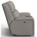 Porter Gray 74" Zero Gravity Power Reclining Loveseat with Console and USB Charging
